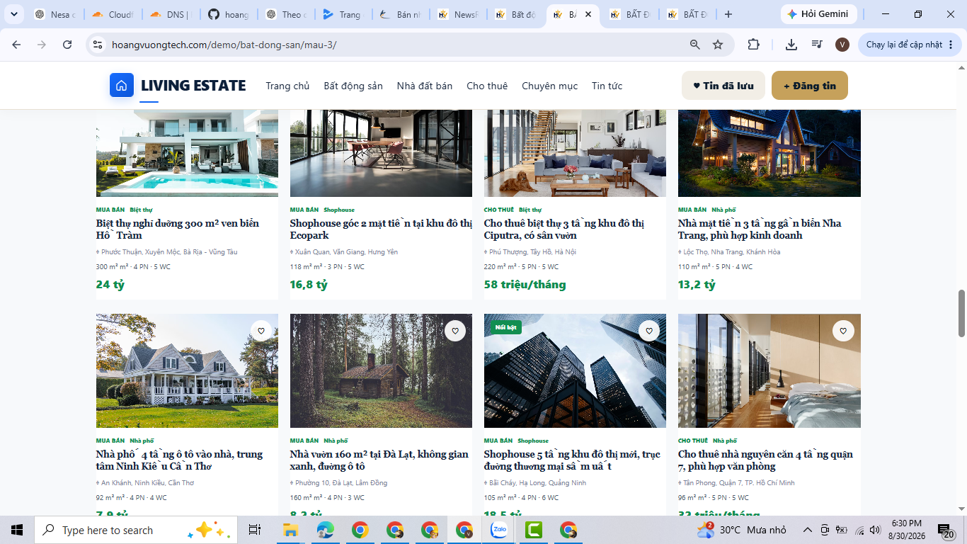 Mẫu 3 · BĐS Luxury